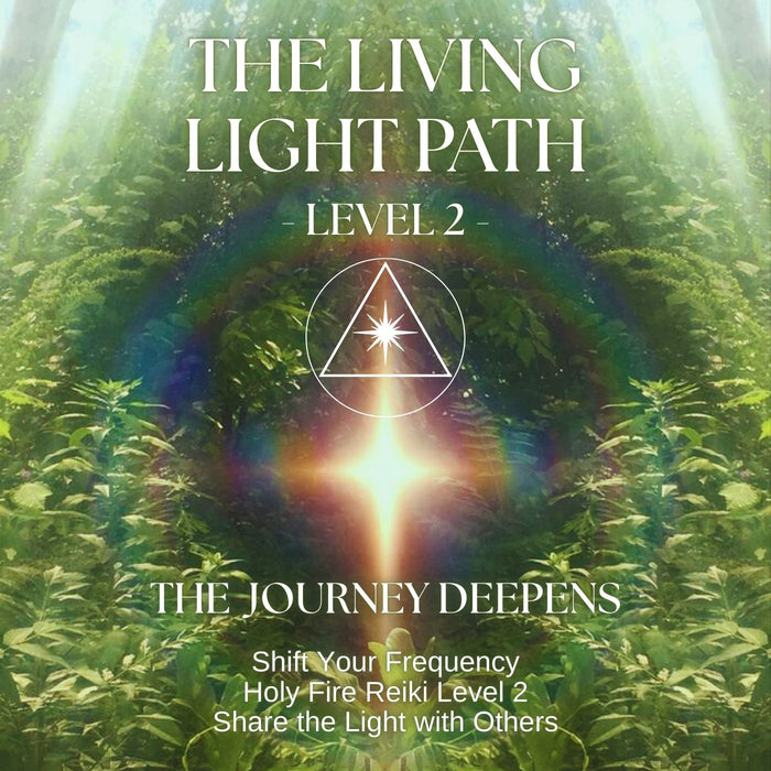 The Living Light Path - The Journey Deepens - Holy Fire Reiki Level 2 - Saturday June 14, 2025