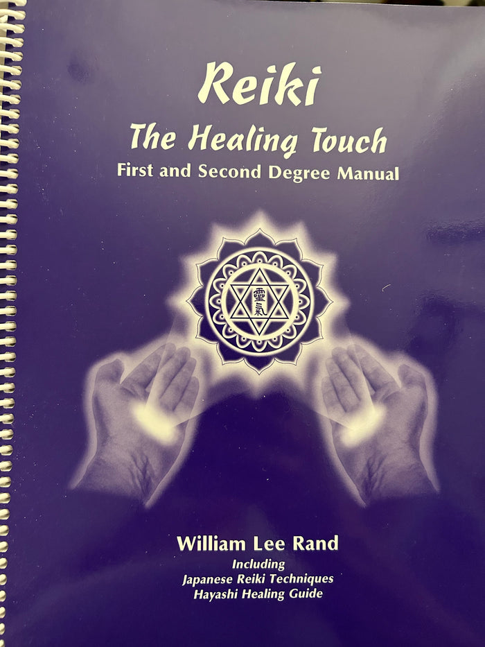 PAPER MANUAL W/ SHIPPING FOR REIKI 1 & 2 CLASS