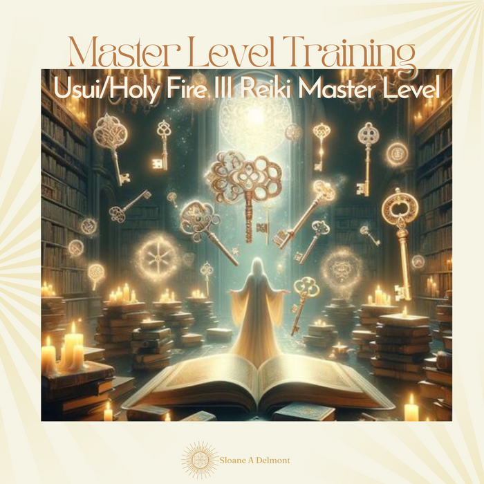 USUI/ HOLY FIRE REIKI III MASTER LEVEL TRAINING -TBA