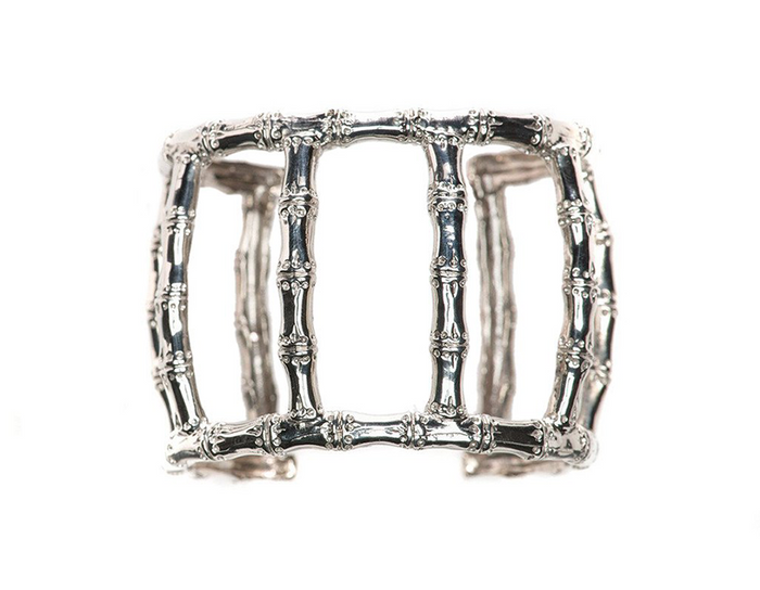 Lucky Bamboo Cage of Strength Arm Cuff