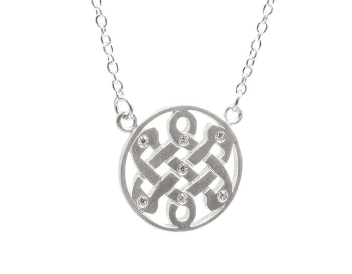 Diamond Celtic Love Knot