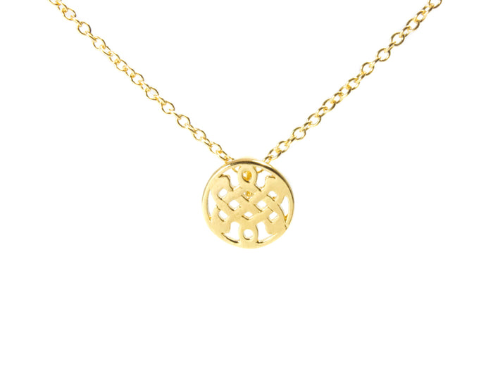 14KT Gold Plated Mini Celtic Love Knot