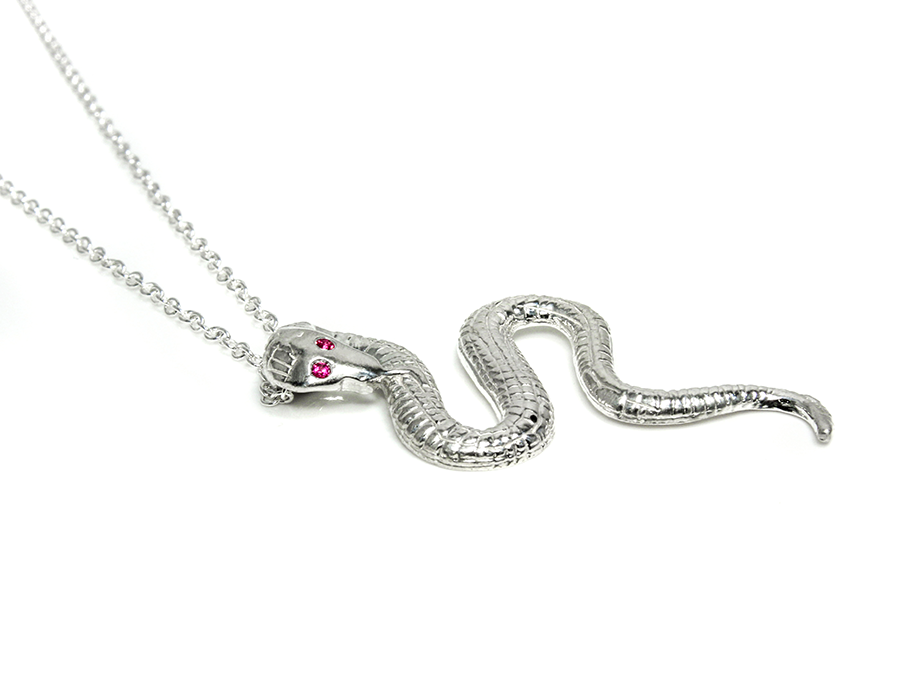 Small Sultry Serpent Necklace