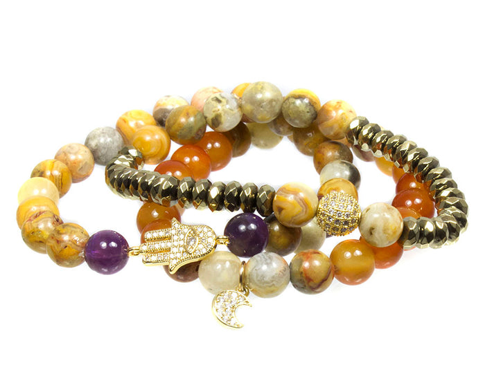 My Intuition Bracelet Set ~ Third Eye Chakra